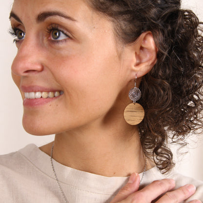 Earrings &quot;Oriental Silver&quot;