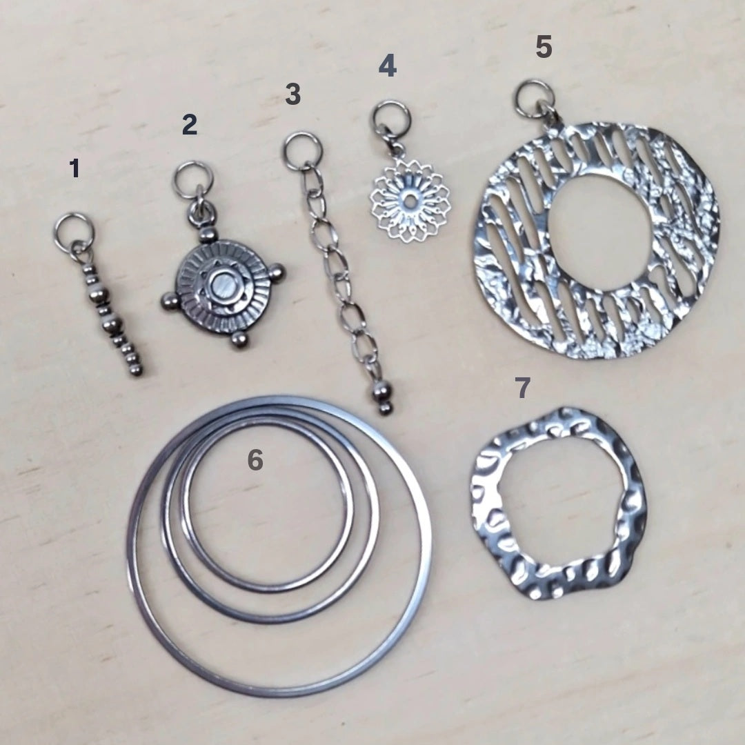 Mix &amp; Match Silber Charms