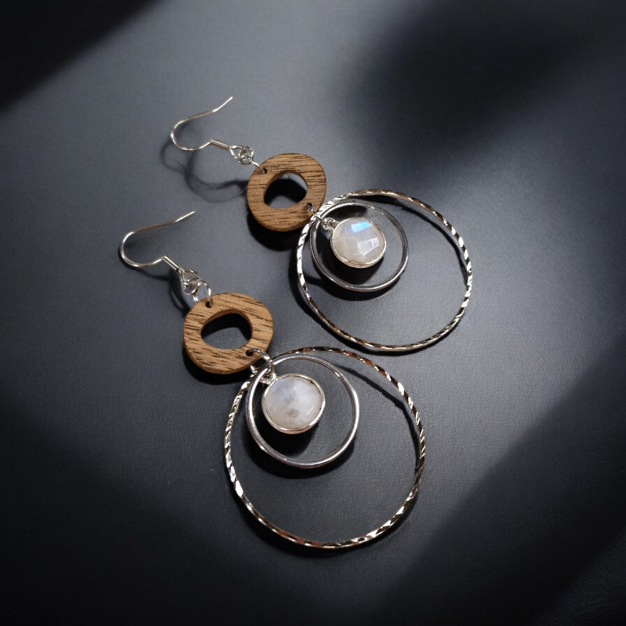 Earrings &quot;Harmonia gold&quot;