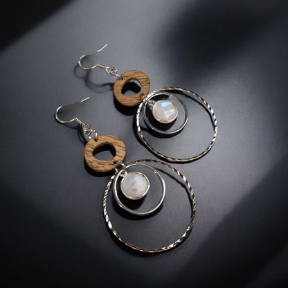 Earrings &quot;Harmonia gold&quot;