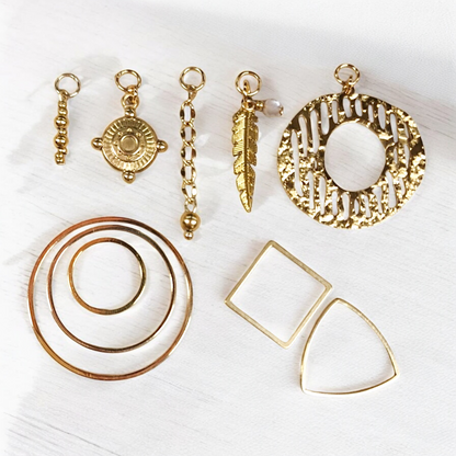 Mix &amp; Match Gold Charms SET