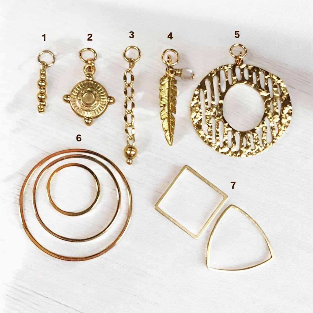 Mix &amp; Match Gold Charms